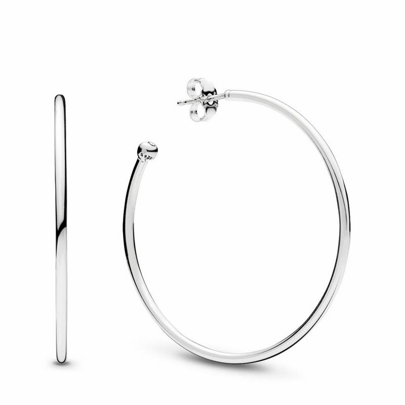 Pandora Australia Hoops of Versatility Hoop Earrings - Sterling Silver | DVCOBX925